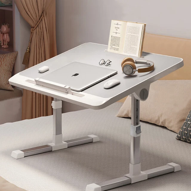 FOLDING LAPTOP TABLE Bed Tray Sofa Lap Desk Notebook Stand Adjustable