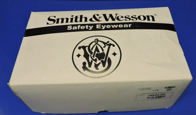 Smith & Wesson Safety Eyewear 1982600 Magnum Yellow Lens Black Frame 12 pair