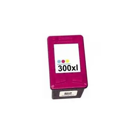 HP300C-XL-CC644EE Cartuccia Rigenerata Colori Per  Hp  DeskJet F2492 AIO