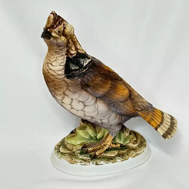 Vintage Kelvin Fine China Hand Painted Porcelain Ruffed Grouse B-834 Figurine