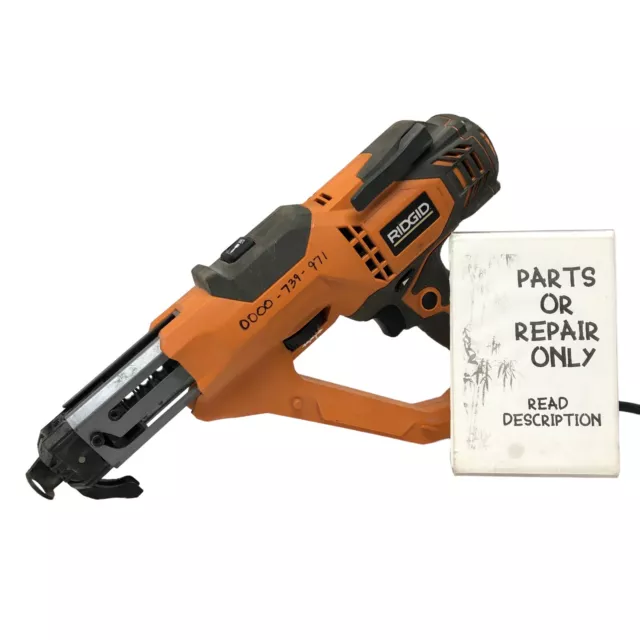Ridgid R6791VN Corded Electric Drywall Screw Gun for PARTS OR REPAIR ONLY