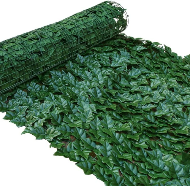 Sichtschutzhecke Windschutz Efeu Sichtschutz Balkonverkleidung-Blätterzaun Deko