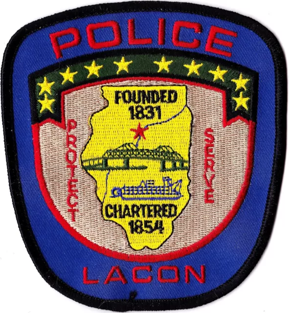 Lacon Police Patch Illinois IL