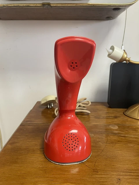 Telefono Cobra Ericsson Ericofon Vintage Design Modernariato Rosso