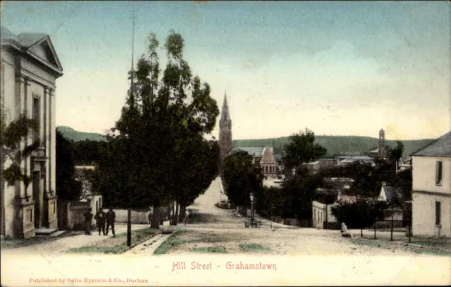 Grahamstown Grahamstad Südafrika South Africa ~1900 Hill Street Straße Epstein