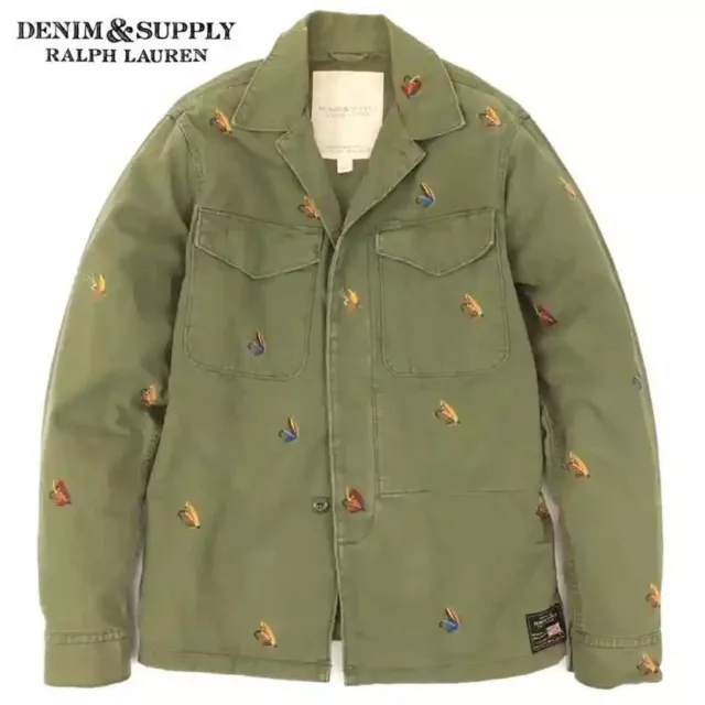 Rare Vintage Ralph Lauren Denim & Supply Military Jacket