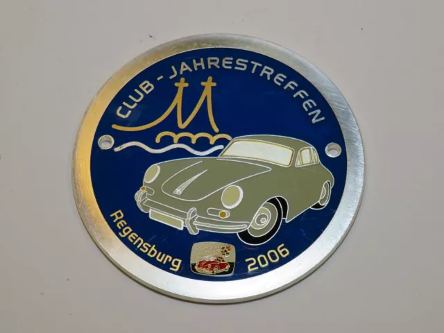 Email Plakette PORSCHE 356 CLUB DEUTSCHLAND Jahrestreffen 2006 REGENSBURG