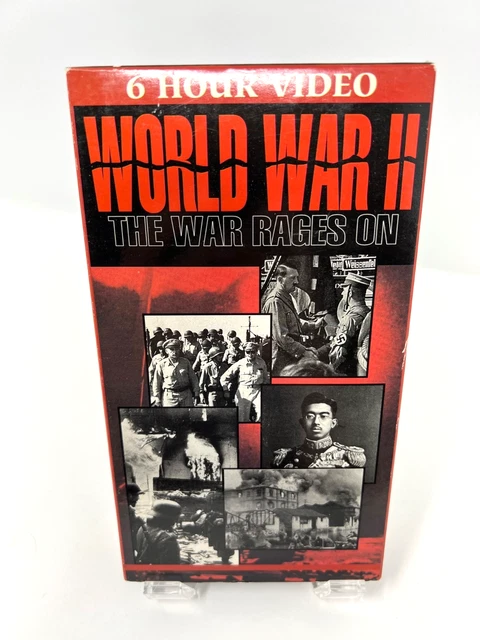 WORLD WAR II 2 Documentary VHS VCR Tape OOP Rare NEW