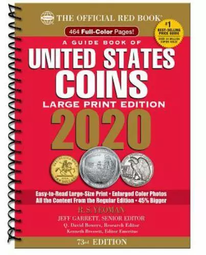 The Official Red Book: A Guide Book of United States Coins Large Print 2020...