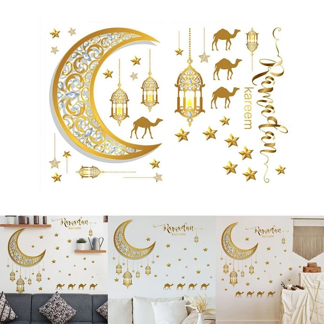 Pegatina de pared de alta calidad juramento Mubarak para musulmanes islámicos para el hogar