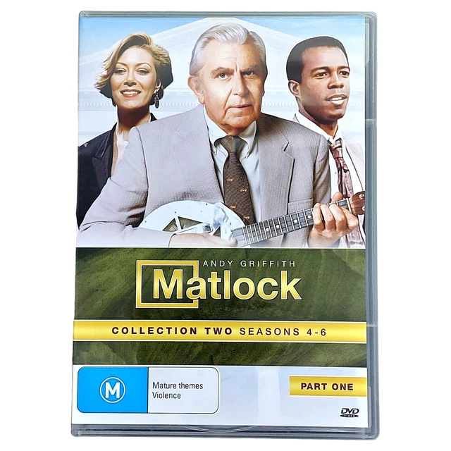 MATLOCK - SEASON 3 (DVD) Griffith, Andy, Purl, Linda