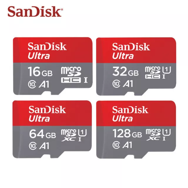 SanDisk Ultra 32 Go 64GB Micro SD Card Carte mémoire SDHC classe 10 Memory card