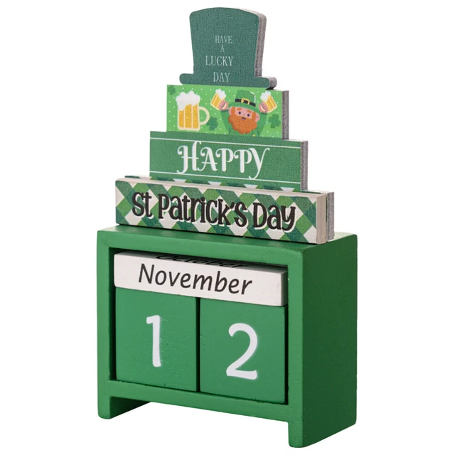 FaCraft Decorazione per il giorno di San Patrizio, 24,1 x 35,6 cm, cartello irlandese da appendere alla porta, cartello da parete per interni ed esterni, portico per festa di San Patrizio