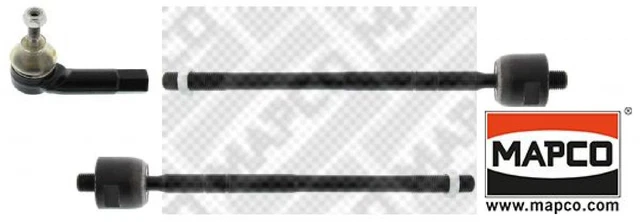 MAPCO 57607 Kit Riparazione per Asta Tracciante Set RipBarre Traccianti e Teste