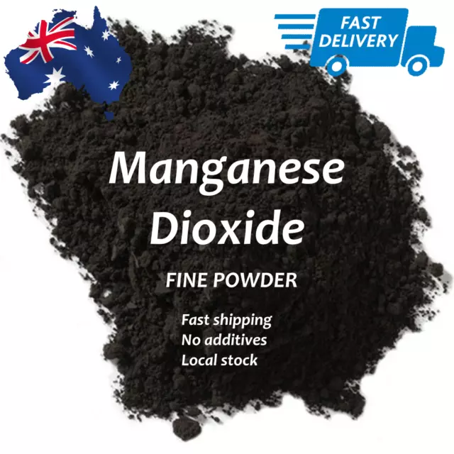 Pure Manganese Dioxide / Manganese (IV) Oxide MnO2 High Purity Powder AU Seller