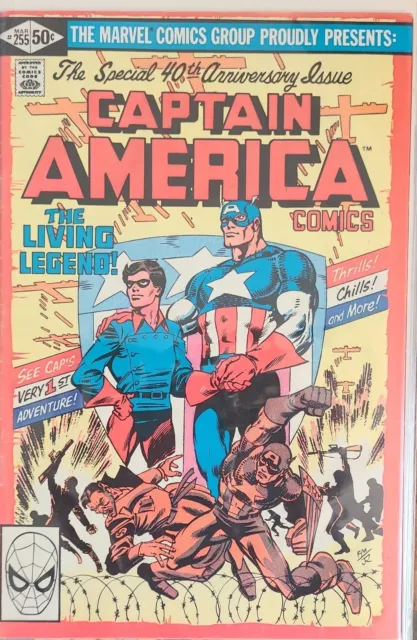 Captain America Comics #255 Special 40th Anniversary Issue Perfect Condition