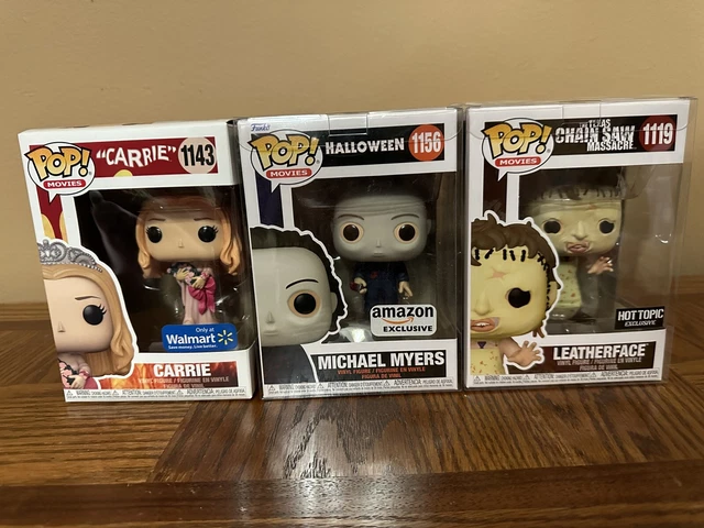 Funko Pop! Movies HALLOWEEN/Others Horror Lot of 3!  Leatherface #1119 And more!