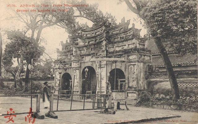 Vietnam Cochinchine Annam Hué Annam (French protectorate) 06.74