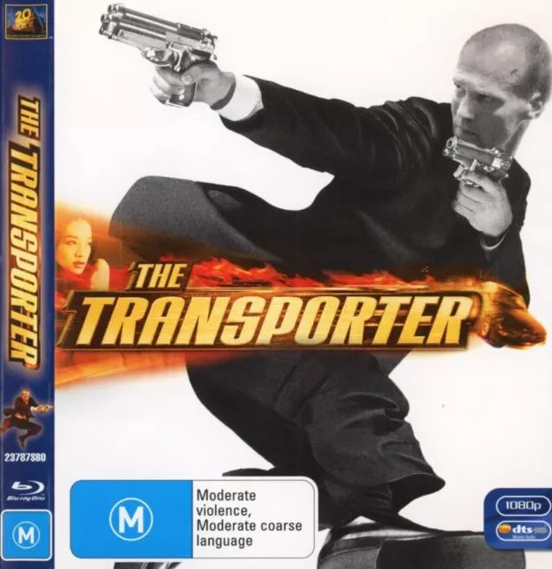 The Transporter Blu-ray (Region B) VGC Jason Statham