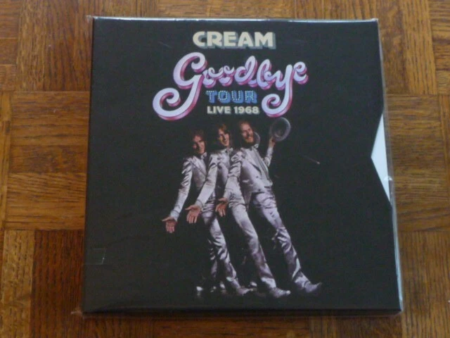 CREAM Goodbye Tour Live 1968 4x CD Box Set new sealed Eric Clapton
