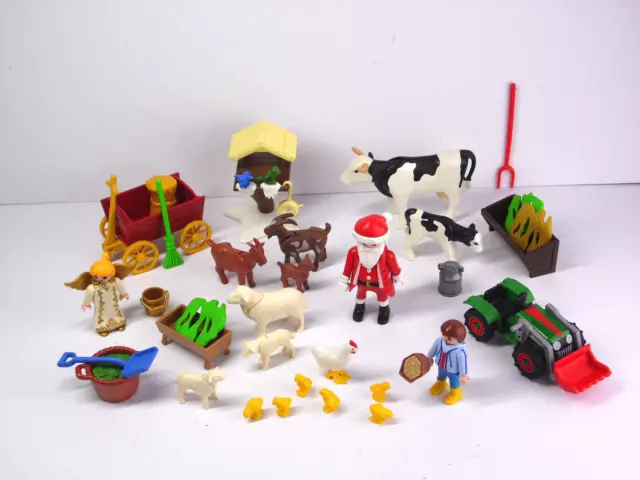 Playmobil (6624) Christmas on the Farm  Advent Calendar with Santa & Animals