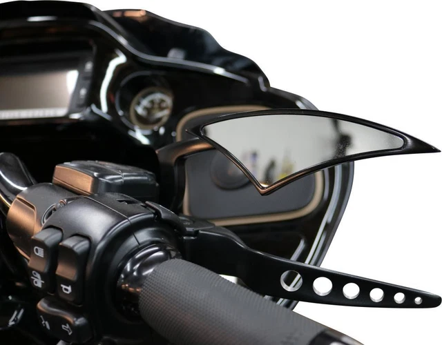 Bagger Nation PMP-B Custom Power Mirrors - Black