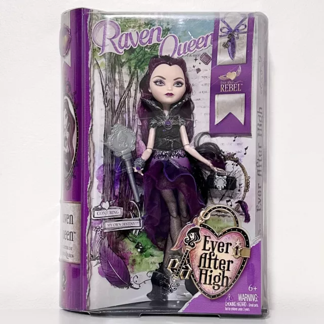 Raven Queen Ever After High Doll - First Edition Mattel NIB 2013