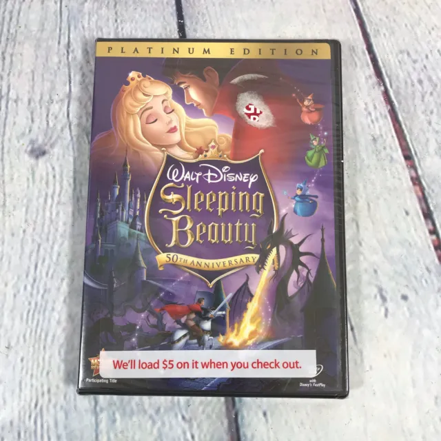 Walt Disney Sleeping Beauty 50th Anniversary DVD Platinum Edition New Sealed