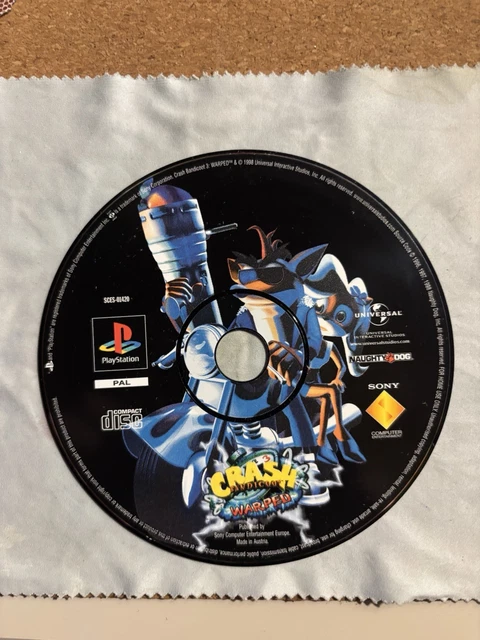 CRASH BANDICOOT 3 Warped 👾 Jeu Playstation Sony Ps1 Pal Fr Complet