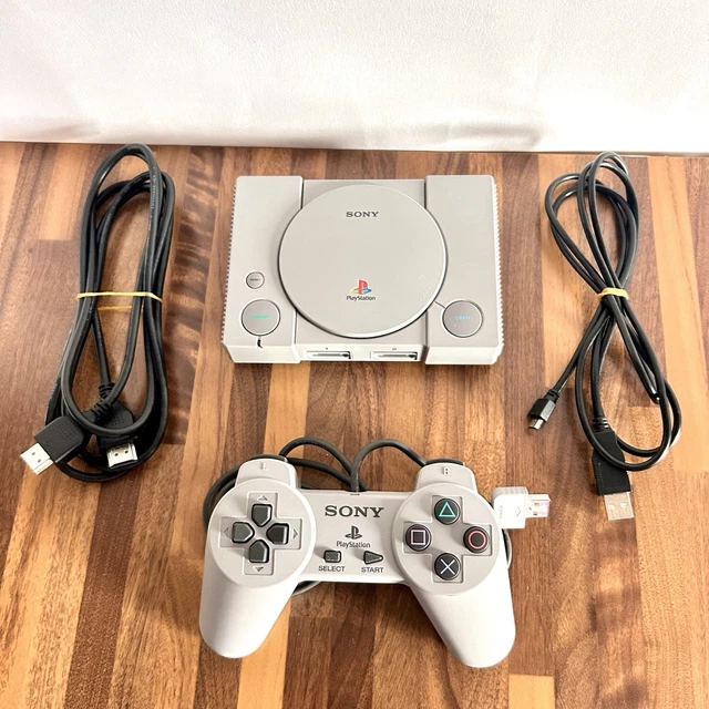 Sony PlayStation Classic Mini 2018 Edition Video Game Console PS1 - NEW - Foto 4
