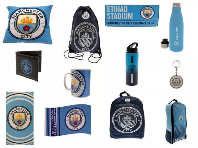 Manchester City FC offizielle Warengeschenke/Geburtstage/Weihnachten KOSTENLOS (UK) P+P