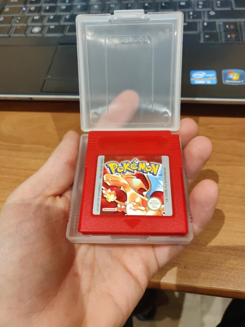 POKEMON ROUGE GAMEBOY Nintendo Officielle + Boîte Game Boy EUR 42,95 ...