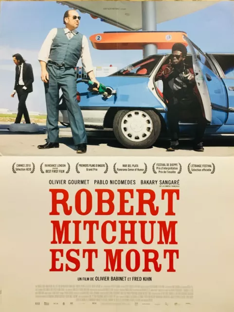 Affiche cinéma ROBERT MITCHUM EST MORT 40x60cm Poster / Olivier Gourmet