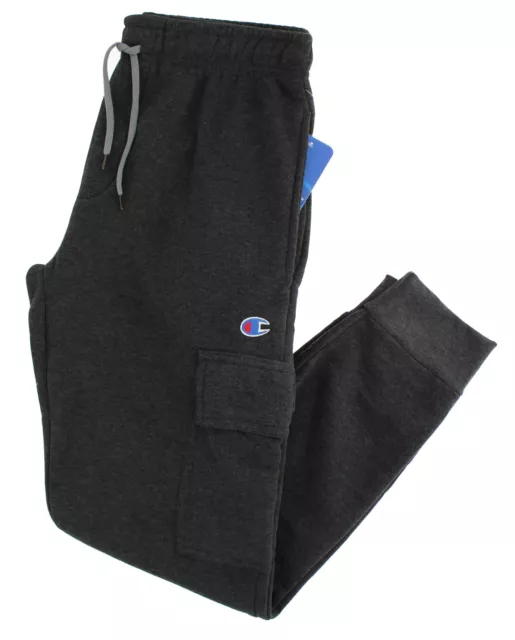 Champion Men's Cargo Track Pants 5-Pocket Athletic Activewear Sports Gym  Pant