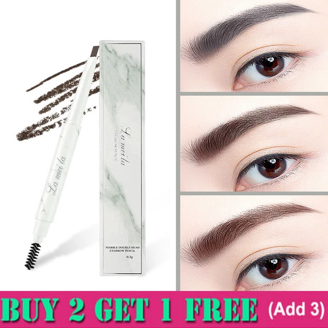 Maquillaje de ojos doble cabeza potenciador de cejas pintura de tatuajes tinte de cejas WaterproDZ
