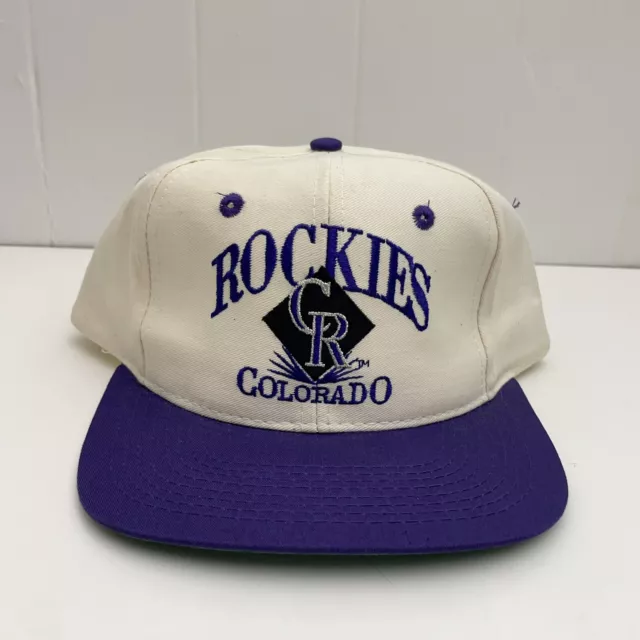 90s Vintage MLB Licensed Colorado Rockies Baseball Cap One Size fits All