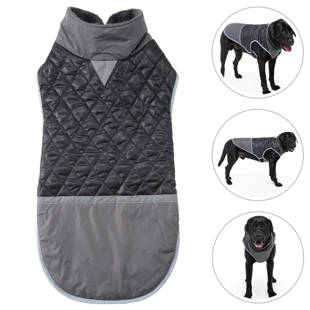 Large Dog Coat Clothes Pets Reflective Clothes Orange Reflective Vest Raincoat