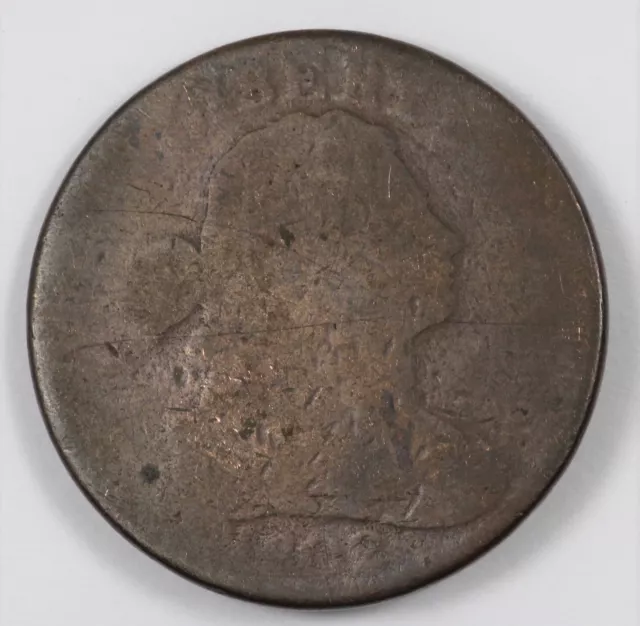 1802 Draped Bust US Copper Large Cent 1C