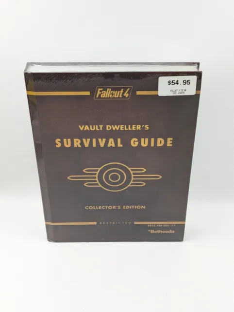 Fallout 4 Vault Dweller's Survival Guide Collector's Edition Hardcover Book NEW