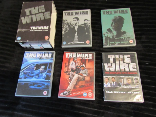 Wire Complete THE WIRE COMPLETE box set, seasons 1-5, good condition £13.80 - PicClick UK