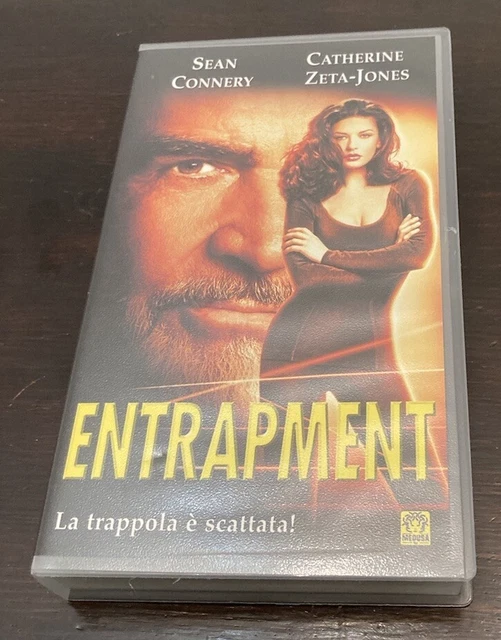 VHS Entrapment Con Sean Connery E Catherine Zeta-Jones - 5