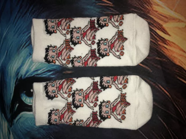 Betty Boop Women's Socks 2001 KFS/FS Tm On Fire/FS