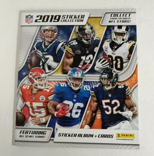 2019 PANINI NFL Sticker Collection American Football EMPTY Sticker