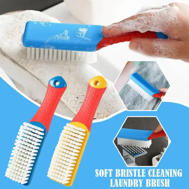 Liquid Household Shoe Washing Brush Soft Bristles Laundry Brush Collar  Cleaning#