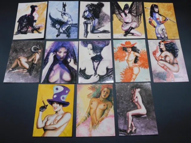 Lot of 13 Vintage Olivia De Berardinis Post Cards.  1994-1996 Copy wright.