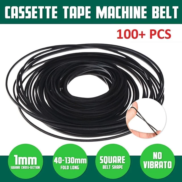 Set 56 Cinghie Per Registratori A Cassetta - Gomma Durevole, Misure Multiple Per Walkman, Ripetitori - Foto 3