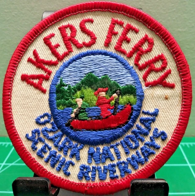 Parche bordado cosido Akers Ferry Ozark National Scenic Riverways Missouri