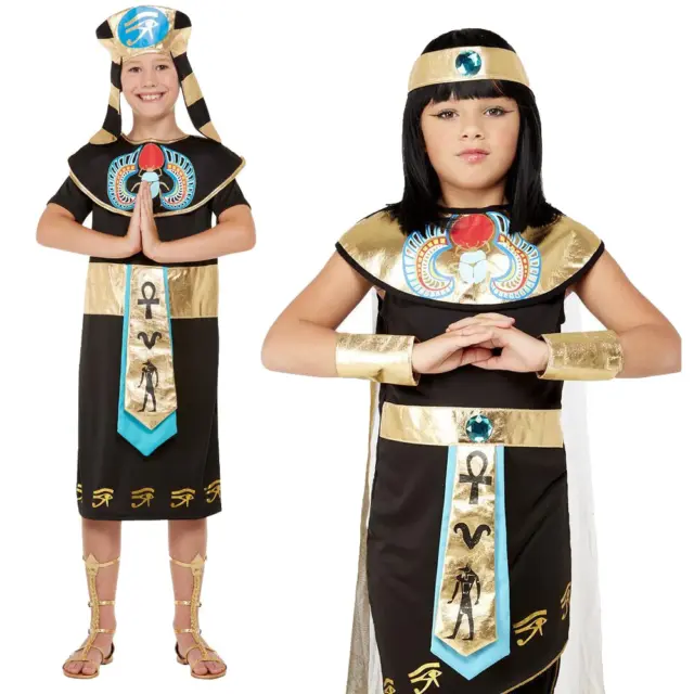 Umorden Adulte Enfants Egypte Nil Pharaon Cléopâtre Costume Pour Femmes  Hommes Garçons Filles Famille Halloween Nouvel An Fête Déguisement Q0910 Du  14,07 €