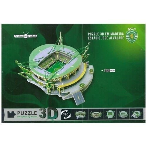 Puzzle 3D Football Stade de Football SPORTING CP (Estádio de Alvalade)...