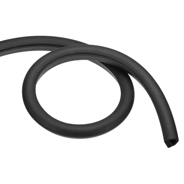 Guarnizione porta 0,79x39,4" (3 piedi) lunghezza strisce forma ad E congelatore ricambio nero